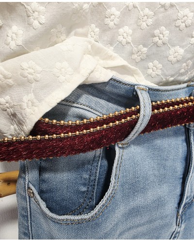 Cinturón Dorado / Burdeos