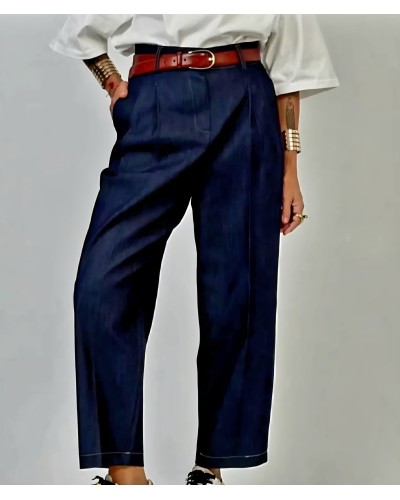 Pantalón Denim / Fluido