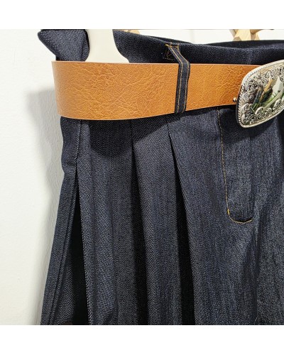 Pantalón Denim / Fluido