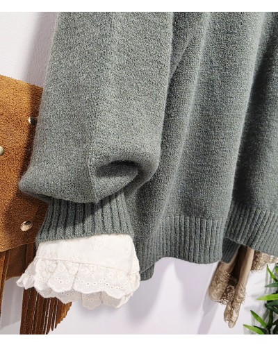 Jersey Punto / Pedrería Verde