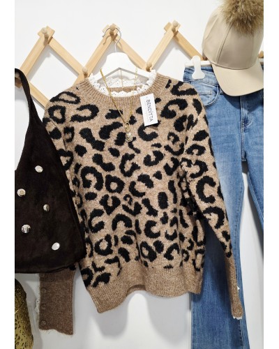 Jersey Animal Print / Puntilla