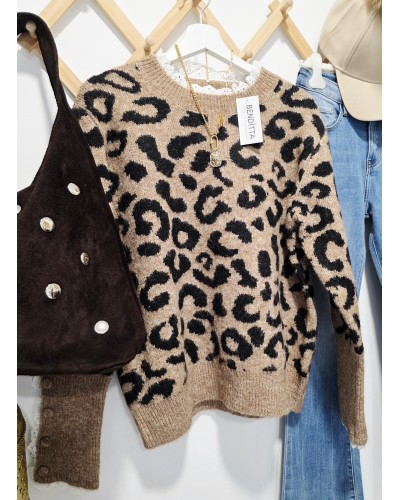 Jersey Animal Print / Puntilla