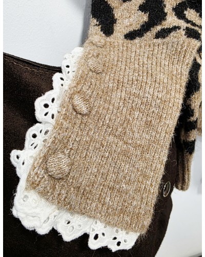 Jersey Animal Print / Puntilla