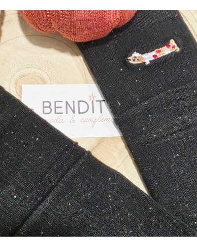 Calcetines Dog Bordado