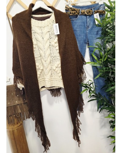 Chal Punto / Flecos Chocolate