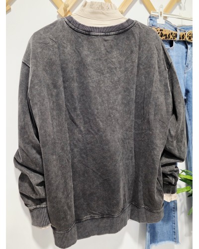 Sudadera Larga / Lavado Cowboy