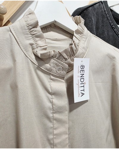 Blusa Romantic Tostado