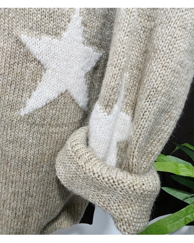 Jersey Estrellas Tostado