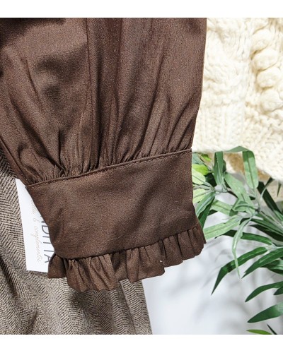 Blusa Romantic Chocolate
