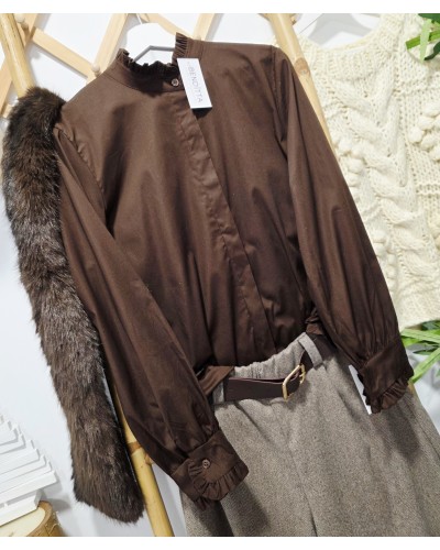 Blusa Romantic Chocolate
