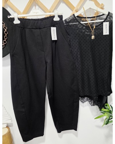 Pantalón Balloon / Elástico Negro
