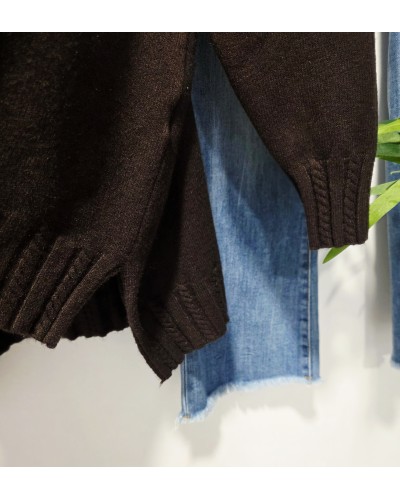 Jersey Punto / Oversize Chocolate