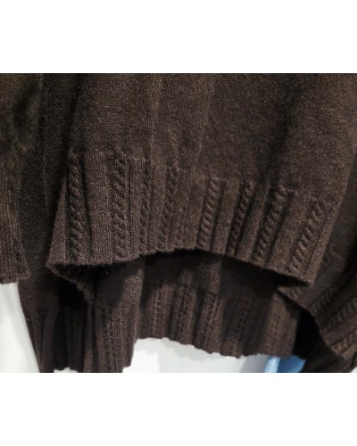 Jersey Punto / Oversize Chocolate