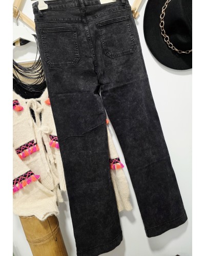 Pantalón WideLeg / Elástico Negro