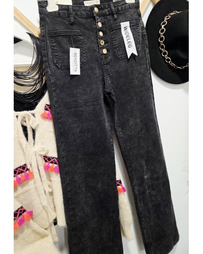 Pantalón WideLeg / Elástico Negro