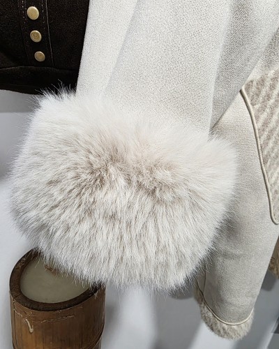 Abrigo Reversible Espiga / Puños