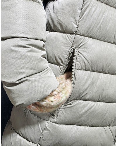 Anorak Acolchado Verde Pastel