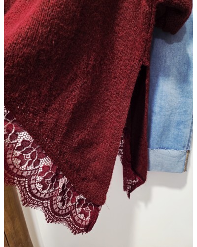 Maxi Jersey Puntilla Granate