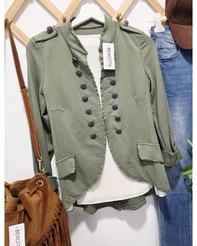 Chaqueta Militar Verde