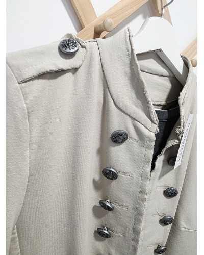 Chaqueta Militar Beige