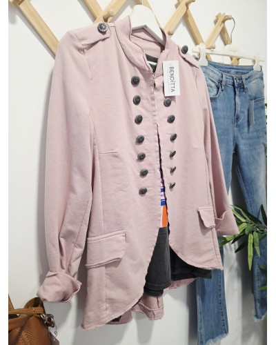 Chaqueta Militar Rosa