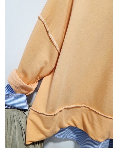 Sudadera Ti Amo Naranja