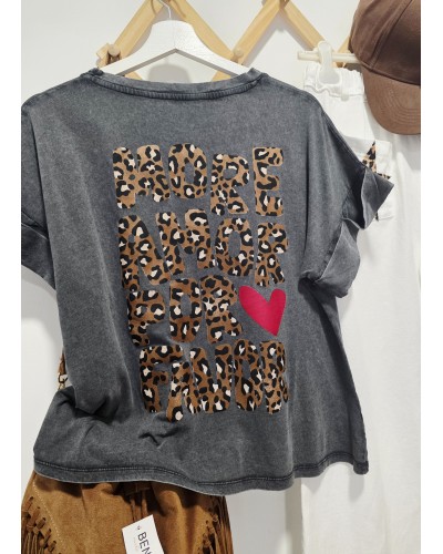 Camiseta Lavado Amor / Leo