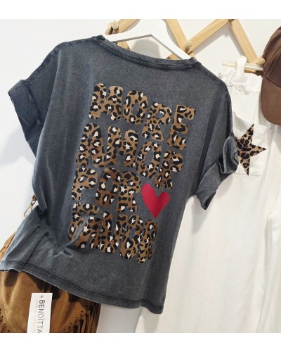 Camiseta Lavado Amor / Leo