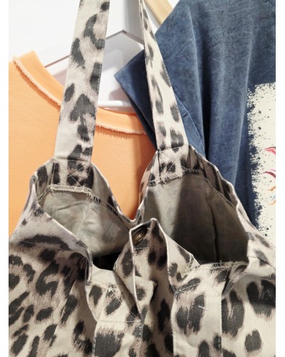 Maxi Shopper Tela / Animal Print