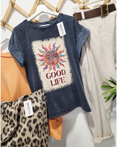 Camiseta Lavado Good Life