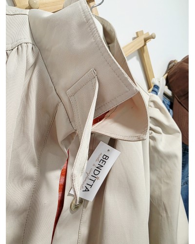 Cazadora Cuello Envolvente Piedra