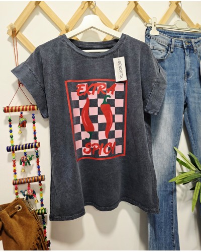 Camiseta Lavado Spicy