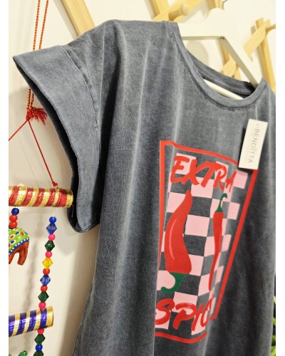 Camiseta Lavado Spicy