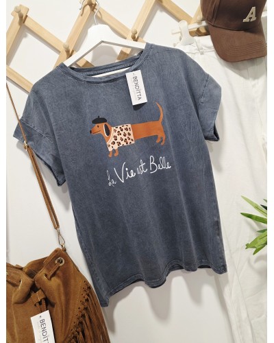 Camiseta Lavado Teckel