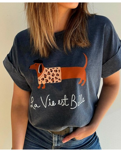 Camiseta Lavado Teckel