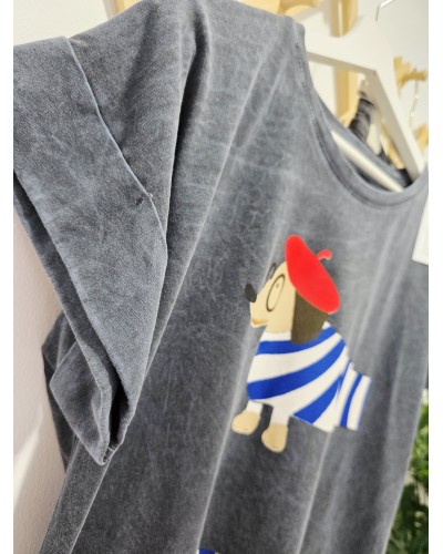 Camiseta Teckel París