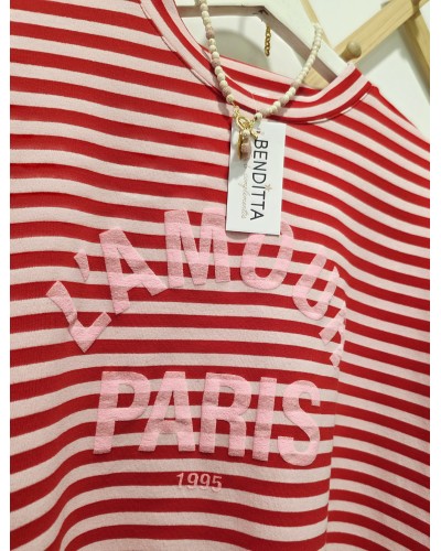 Sudadera Rayas / L'Amour Rojo