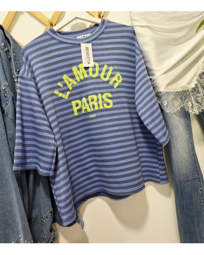 Sudadera Rayas / L'Amour Azul