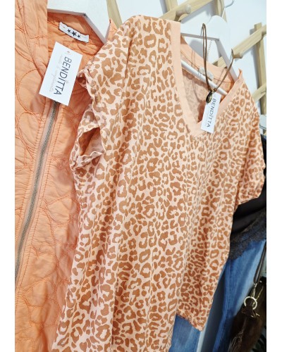 Camiseta Leo / Naranja