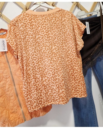 Camiseta Leo / Naranja