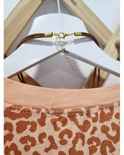 Collar Cordón / Camel Estrella