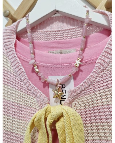 Collar Estrella Rosa