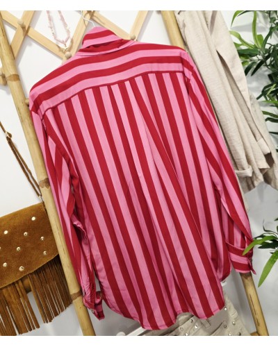 Blusa Lazo / Rayas Rojo