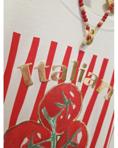 Camiseta Tomates / Italian Rojo