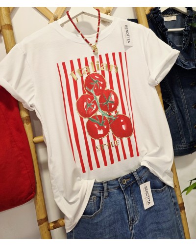 Camiseta Tomates / Italian Rojo