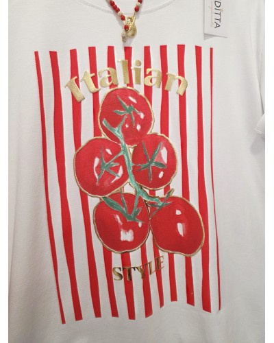 Camiseta Tomates / Italian Rojo