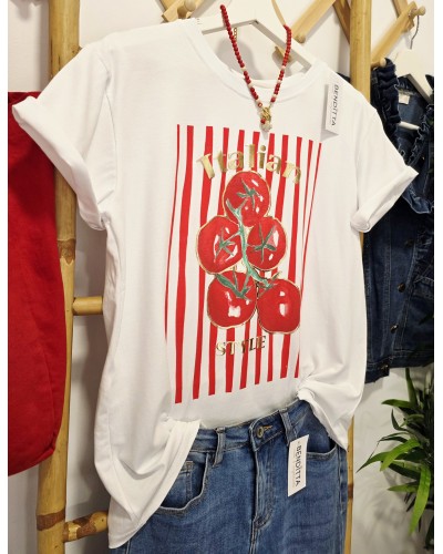 Camiseta Tomates / Italian Rojo