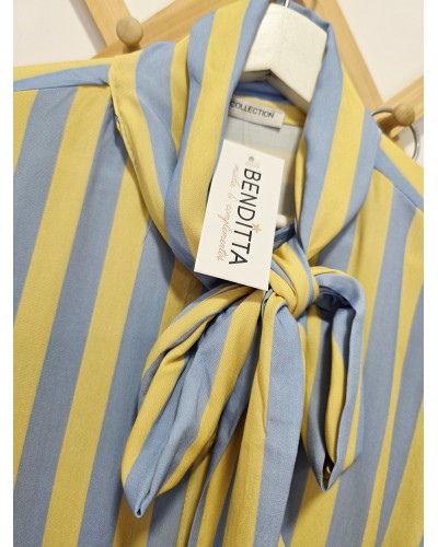 Blusa Lazo / Rayas Amarillo