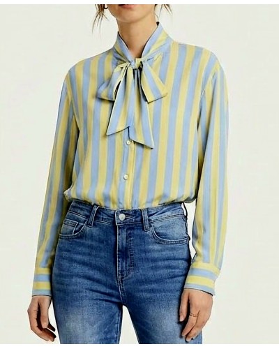 Blusa Lazo / Rayas Amarillo