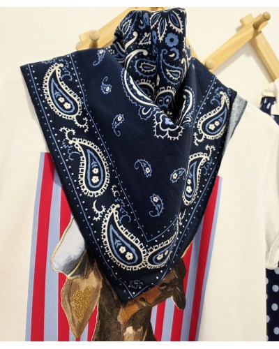 Pañuelo Bandana Azul Marino